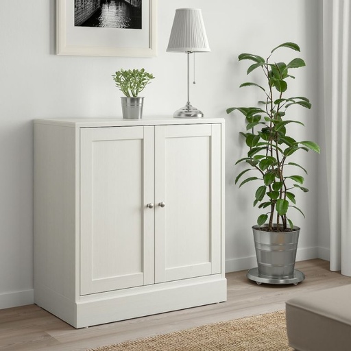 HAVSTA Cabinet with Plinth, White 81X47X89 cm