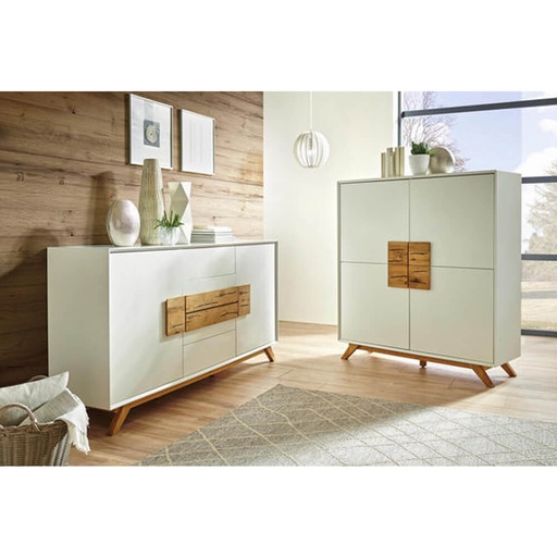 KOBE Highboard- Buffet Table White, Timeless Style? Solved!