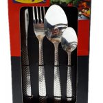 Kitchen Cutlery Spoon Set 24 Pieces-Table & Tea Spoons, Forks,Table Knives