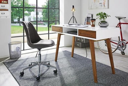 KOBE Computer Desk with 2 Drawers, Modern? Solved!