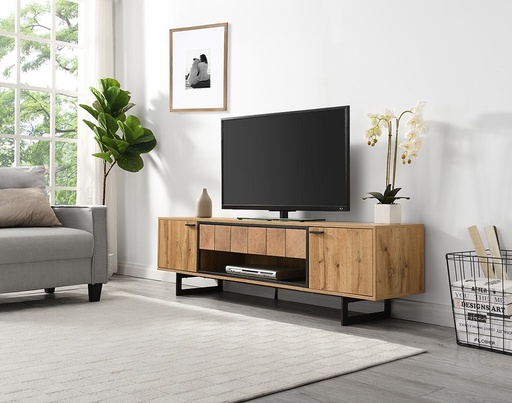 Naveda TV Stand, Charming storage? Solved!