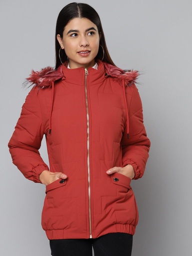 Ladies Medium Length Fancy Jacket - 58207, Cozy? Solved!