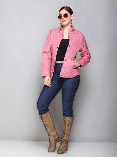 Ladies Medium Length Fancy Jacket - BA419