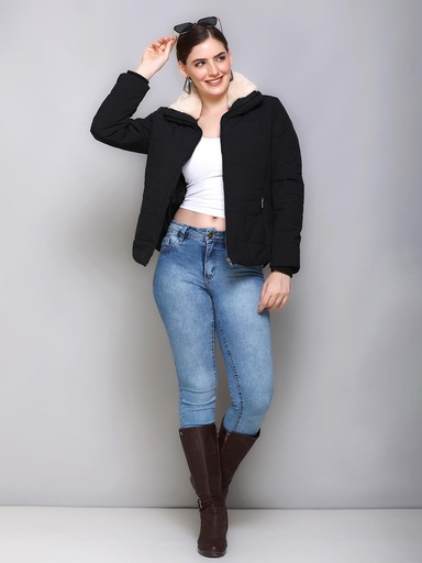 Ladies Medium Length Fancy Jacket - RA3008, Comfy? Solved!