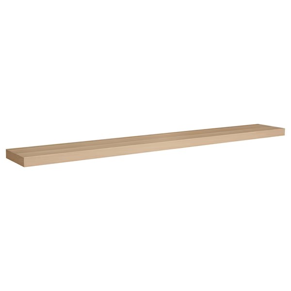 LACK Wall shelf, white stained oak effect, 190x26 cm