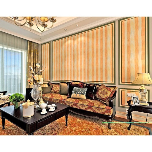 Light and Dark Faded Orange Pattern Wallpaper, High standard? Solved by Idiya!
