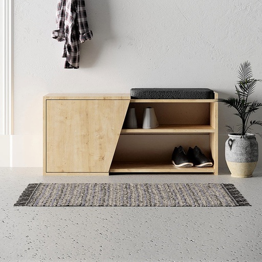 Patnos Bench - Oak - Oak, Natural elegance? Solved!