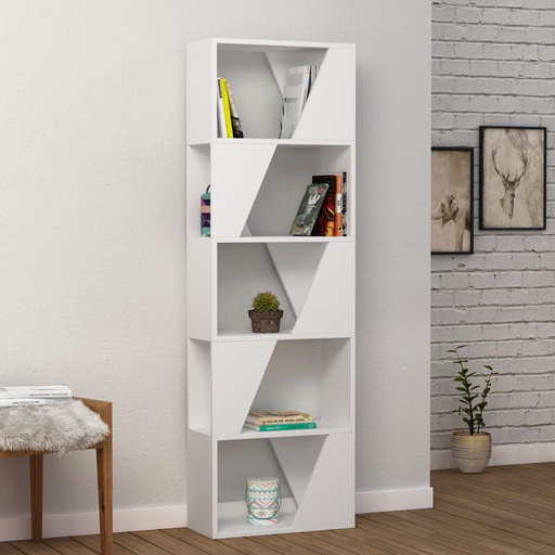 Kapaklı Bookcase - White, Elegant? Solved!