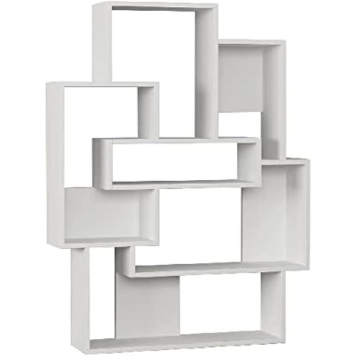 Simav Bookcase - White - White