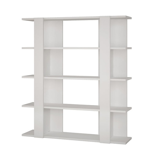 Ankara Bookcase - White - White
