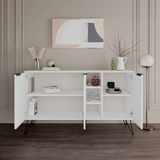 Tire Console - White - White, Smooth surface? Solved!