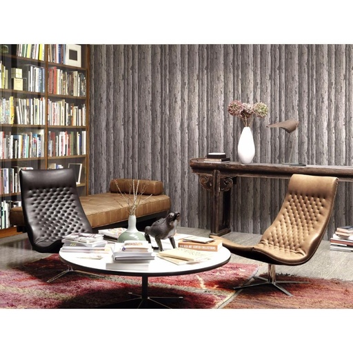 3D Faded Grey Stripes Pattern Wallpaper, Trendy? Solved!