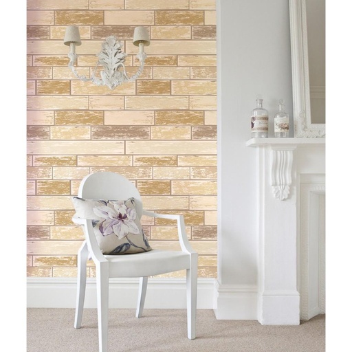 3D Different Size Light Beige Color Tiles Pattern Wallpapers, Modish? Solved!