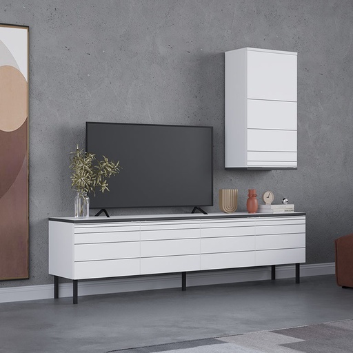 Bor Tv Unit - White, Stunning? Solved!