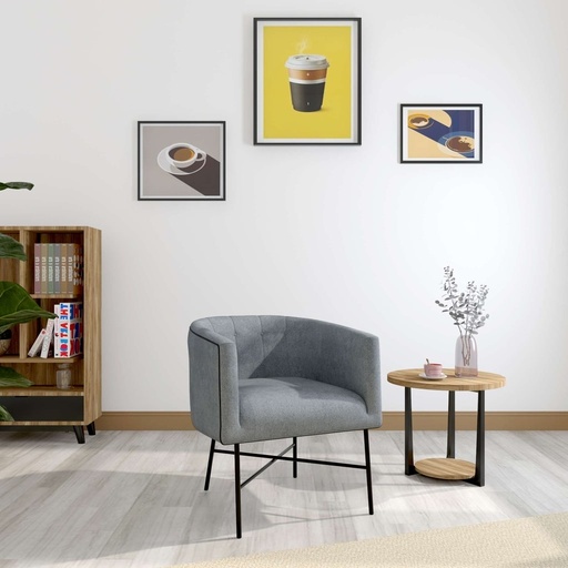 Heidelberg Armchair,grey, Stylish Simplicity? Solved by Idiya!