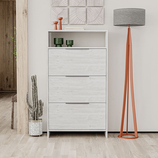 Salihli Shoe Cabinet - Ancient White, Timeless Style? Solved!