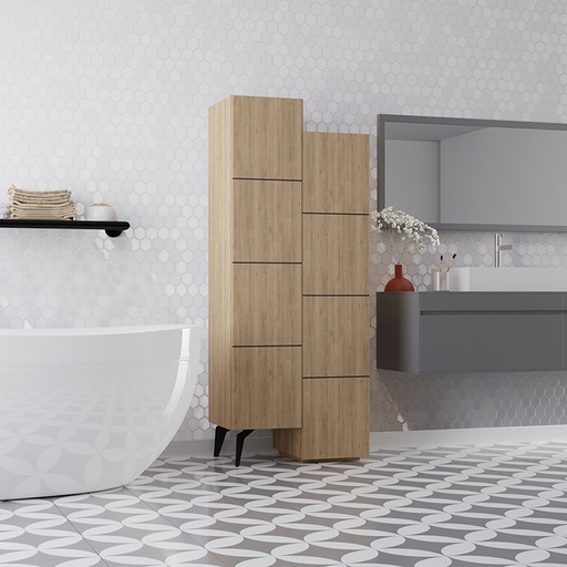 Anamur Multipurpose Cabinet - Oak, Modern? Solved!