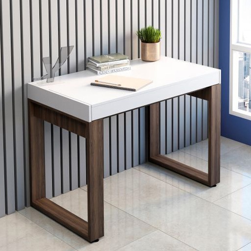  Mage Desk - White/ Nogal, Work Surface? Solved!