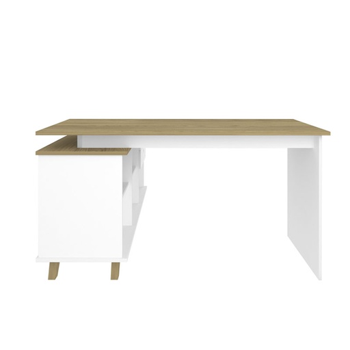  Chapeco Desk - Elm/ White