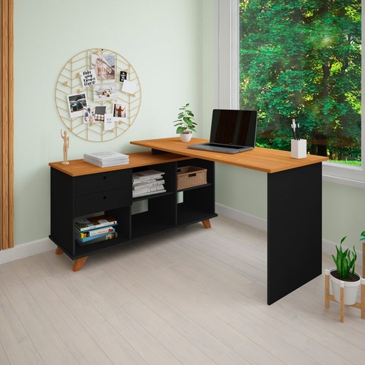  Chapeco Desk - Freijo/Black, Special? Solved!