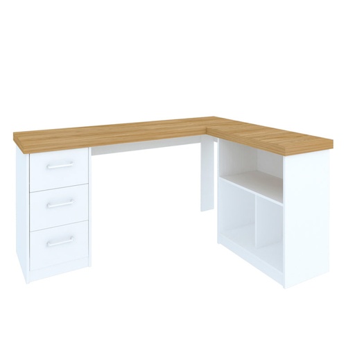  Araraquara Desk - Elm/ White