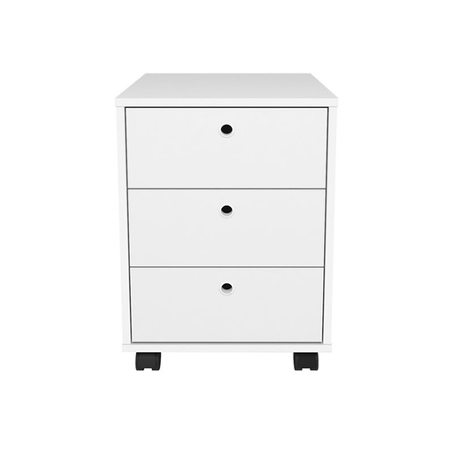  Sinop Chest of 3 Drawers - White
