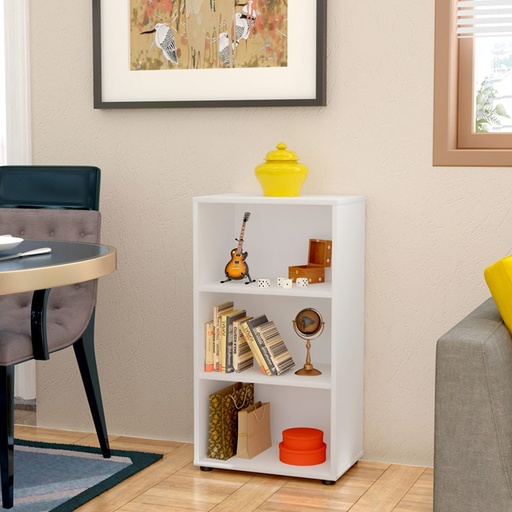  Itaborao Bookcase, White, elegant? Solved!
