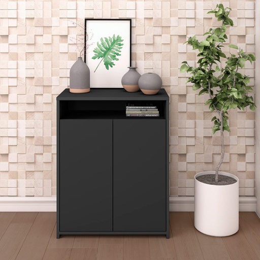  Santa Luzia Cabinet - Black, Versatility? Solved!