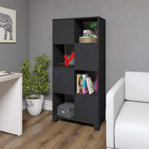  Sobral Cabinet with 4 Doors - Black, Multifaceted? Solved!