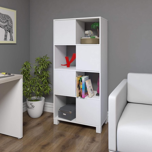  Sobral Cabinet with 4 Doors - White 