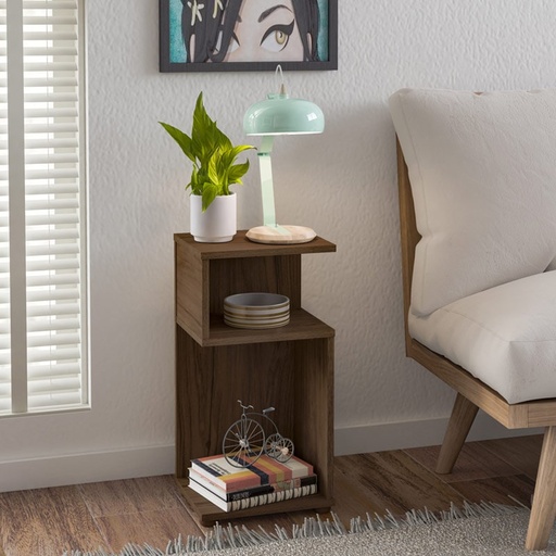 Bauru End Table - Walnut,  Reasonable? Solved!