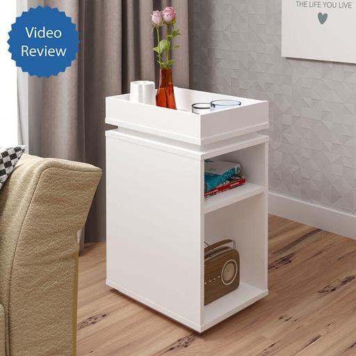 Petrolina End Table - White, Classy? Solved!