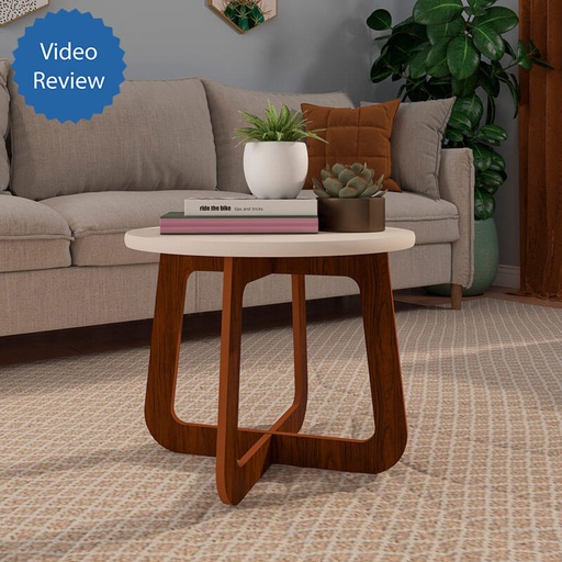 Jundiai Coffee Table - Off White/ Cedar, Appealing? Solved!