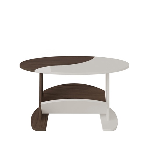 Belford Roxo Coffee Table - Pine/ Off White